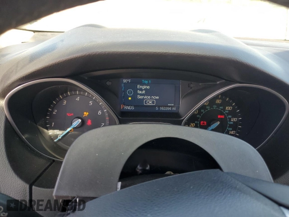 2014 Ford Focus SE with VIN 1FADP3F20EL227594, listed as a Copart auction lot 54880375 with 163,394 mi miles and Non Repairable. Bid and sale history available at DreamBid. Image 9.