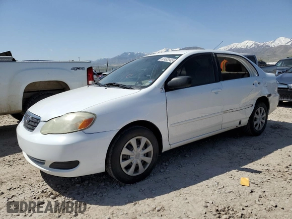 2006 Toyota Corolla CE with VIN JTDBR32EX60069960, listed as a Copart auction lot 53482945 with 240,214 mi miles and Salvage Title. Bid and sale history available at DreamBid. Image 1.