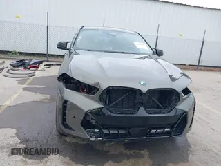 2024 BMW X6 M60i with VIN 5UX43EX06R9U42705, listed as a IAAI auction lot 40359439 with 9,071 mi miles. Bid and sale history available at carsss.com. Image 13.