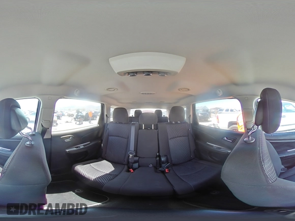 2017 Dodge Journey SXT with VIN 3C4PDCBB9HT522532, listed as a Copart auction lot 55886535 with 201,594 mi miles and Salvage title. Bid and sale history available at DreamBid. Image 14.