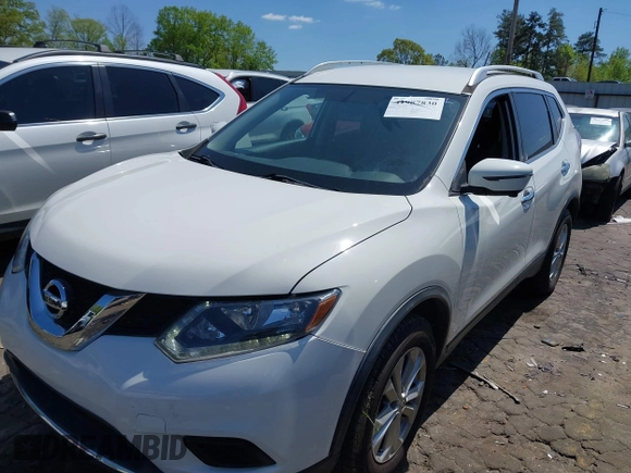 2016 Nissan Rogue SV with VIN JN8AT2MTXGW027004, listed as a IAAI auction lot 41987830 with 82,363 mi miles and . Bid and sale history available at DreamBid. Image 17.