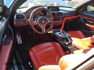 2017 BMW M4 with VIN WBS3R9C54HK709747, listed as a Copart auction lot 51333074 with 77,961 mi miles and Salvage Title. Bid and sale history available at carsss.com. Image 8.