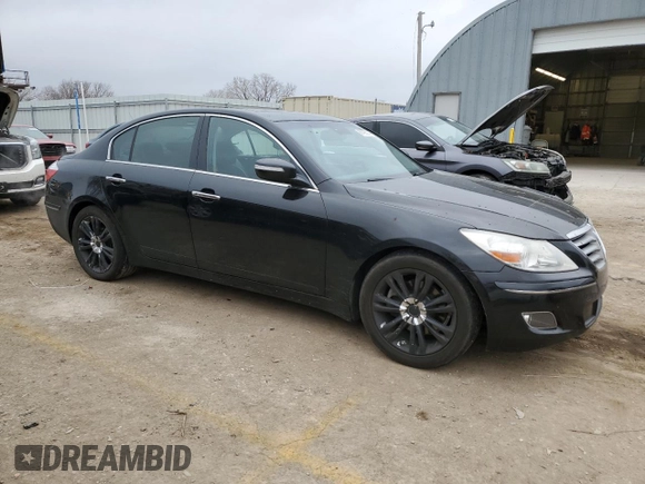 2011 Hyundai Genesis with VIN KMHGC4DE5BU115204, listed as a Copart auction lot 86796014 with 173,990 mi miles and Salvage Title. Bid and sale history available at carsss.com. Image 4.