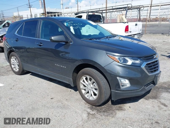 2021 Chevrolet Equinox LT with VIN 2GNAXKEV4M6125300, listed as a IAAI auction lot 41752542 with 83,604 mi miles. Bid and sale history available at carsss.com. Image 1.