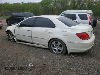 2005 Acura RL with VIN JH4KB16585C014180, listed as a Copart auction lot 53660715 with 0 mi miles and Salvage Title. Bid and sale history available at carsss.com. Image 2.