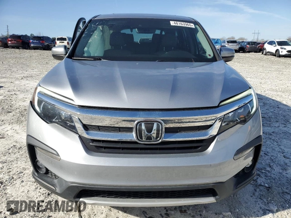 2019 Honda Pilot EX-L with VIN 5FNYF5H53KB034713, listed as a Copart auction lot 48163965 with 68,327 mi miles and Salvage Title. Bid and sale history available at DreamBid. Image 5.
