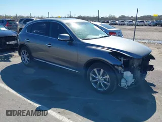 2017 Infiniti QX50 with VIN JN1BJ0RP6HM390308, listed as a IAAI auction lot 41626571 with 66,475 mi miles. Bid and sale history available at carsss.com. Image 1.