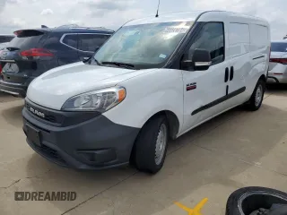 2021 Ram ProMaster City Cargo Tradesman with VIN ZFBHRFAB7M6T72727, listed as a Copart auction lot 66628784 with 57,722 mi miles and Clean Title. Bid and sale history available at DreamBid. Image 1.