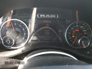 2019 Ram 1500 Big Horn with VIN 1C6SRFFT3KN645645, listed as a Copart auction lot 52038525 with 116,447 mi miles and Salvage title. Bid and sale history available at DreamBid. Image 9.