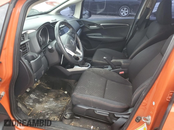 2018 Honda Fit Sport with VIN 3HGGK5G68JM705774, listed as a Copart auction lot 43973815 with 101,293 mi miles and Salvage Title. Bid and sale history available at DreamBid. Image 7.