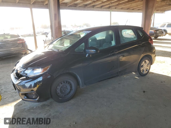 2019 Honda Fit LX with VIN 3HGGK5H49KM729158, listed as a Copart auction lot 50201355 with 93,499 mi miles and Salvage Title. Bid and sale history available at carsss.com. Image 1.
