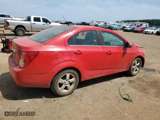 2016 Chevrolet Sonic LT with VIN 1G1JC5SH7G4167110, listed as a Copart auction lot 52095665 with 134,273 mi miles and Salvage Title. Bid and sale history available at carsss.com. Image 3.