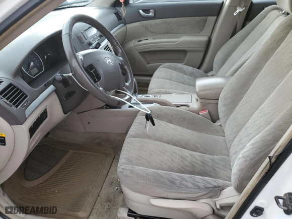 2007 Hyundai Sonata GLS with VIN 5NPET46C17H199093, listed as a Copart auction lot 51216045 with 368,080 mi miles and Clean Title. Bid and sale history available at carsss.com. Image 7.