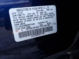 2024 Nissan ARIYA Engage with VIN JN1CF0BB3RM731458, listed as a Copart auction lot 49334115 with 3,795 mi miles and Salvage Title. Bid and sale history available at DreamBid. Image 14.