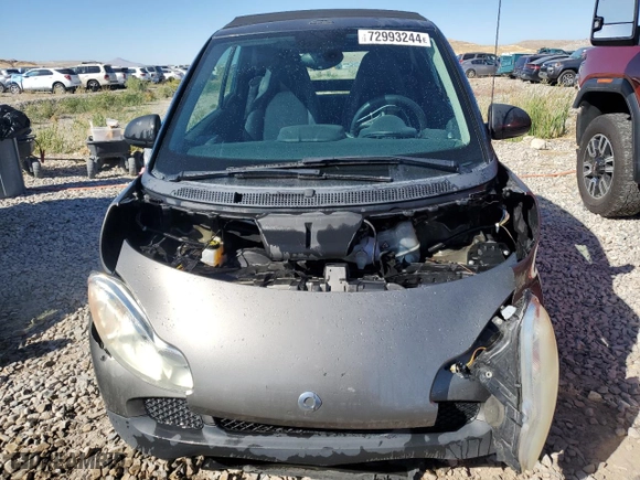 2009 Smart fortwo Passion with VIN WMEEK31XX9K224294, listed as a Copart auction lot 72993244 with 63,339 mi miles and Salvage Title. Bid and sale history available at carsss.com. Image 5.