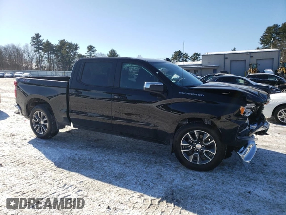 2024 Chevrolet Silverado 1500 LT with VIN 3GCPDKEK8RG450237, listed as a Copart auction lot 42114045 with 111 mi miles and Salvage Title. Bid and sale history available at carsss.com. Image 4.