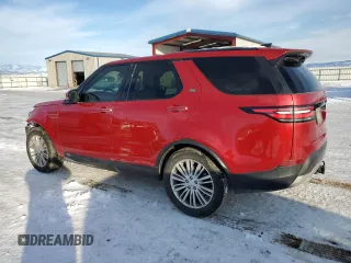 2017 Land Rover Discovery HSE Luxury with VIN SALRHBBV5HA025561, listed as a Copart auction lot 88126015 with 75,727 mi miles and Salvage Title. Bid and sale history available at DreamBid. Image 2.