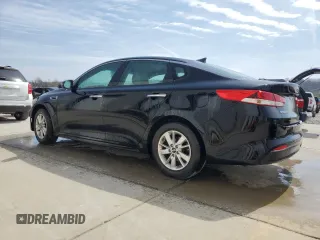 2018 Kia Optima LX with VIN 5XXGT4L3XJG232432, listed as a Copart auction lot 50956995 with 109,569 mi miles and Salvage title. Bid and sale history available at DreamBid. Image 2.