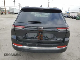 2022 Jeep Grand Cherokee Limited with VIN 1C4RJGBG7N8608386, listed as a Copart auction lot 63645265 with 20,450 mi miles and Salvage title. Bid and sale history available at DreamBid. Image 6.