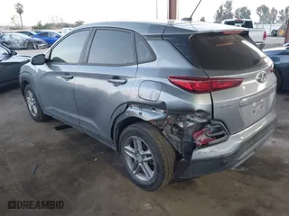 2020 Hyundai Kona SE with VIN KM8K1CAA0LU474165, listed as a IAAI auction lot 41354488 with 106,918 mi miles. Bid and sale history available at carsss.com. Image 3.
