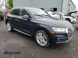 2018 Audi Q5 Prestige with VIN WA1CNAFYXJ2152689, listed as a Copart auction lot 55148625 with 49,501 mi miles and Salvage title. Bid and sale history available at DreamBid. Image 4.