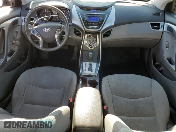 2013 Hyundai Elantra GLS z VIN 5NPDH4AEXDH319488, wystawiony jako Copart lot #53464885 z przebiegiem 279 079 mil mil oraz Szkoda całkowita • Salvage title. Historia ofert i sprzedaży dostępna na DreamBid. Obrazek 8.