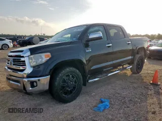2016 Toyota Tundra Platinum z VIN 5TFAW5F19GX548337, wystawiony jako Copart lot #60421445 z przebiegiem 153 266 mil mil oraz Szkoda całkowita • Salvage title. Historia ofert i sprzedaży dostępna na DreamBid. Obrazek 1.