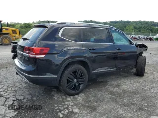 2019 Volkswagen Atlas SEL Premium z VIN 1V2NR2CA3KC603035, wystawiony jako Copart lot #60467885 z przebiegiem 97 303 mil mil oraz Szkoda całkowita • Salvage title. Historia ofert i sprzedaży dostępna na DreamBid. Obrazek 3.