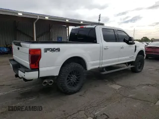 2022 Ford F-250 XL with VIN 1FT7W2BT5NEC59545, listed as a Copart auction lot 56892405 with 90,351 mi miles and Salvage title. Bid and sale history available at DreamBid. Image 3.