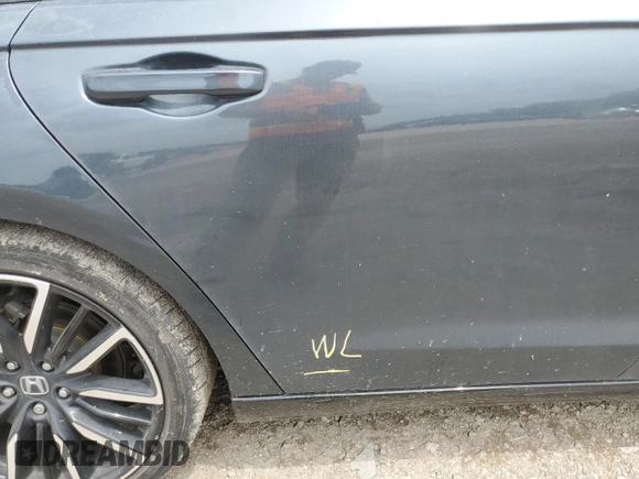 2023 Honda Accord Touring with VIN 1HGCY2F84PA028341, listed as a Copart auction lot 54060315 with 55,296 mi miles and Salvage title. Bid and sale history available at DreamBid. Image 12.