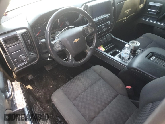 2018 Chevrolet Silverado 1500 LT with VIN 3GCPCREC0JG434297, listed as a Copart auction lot 46689365 with 88,437 mi miles and Salvage Title. Bid and sale history available at DreamBid. Image 8.