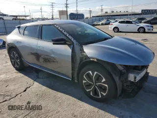 2022 Kia EV6 Wind with VIN KNDC34LA9N5047537, listed as a Copart auction lot 88751725 with 60,966 mi miles and Salvage Title. Bid and sale history available at carsss.com. Image 4.