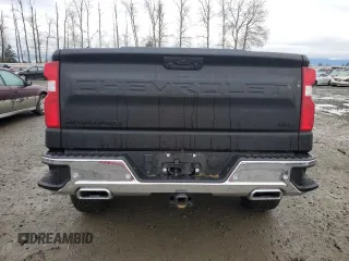 2024 Chevrolet Silverado 1500 LTZ with VIN 1GCUDGE85RZ334062, listed as a Copart auction lot 82443594 with Not Provided miles and Salvage Title. Bid and sale history available at DreamBid. Image 6.