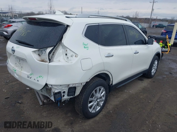 2019 Nissan Rogue SL with VIN 5N1AT2MV7KC737965, listed as a IAAI auction lot 41867485 with 71,782 mi miles. Bid and sale history available at carsss.com. Image 4.