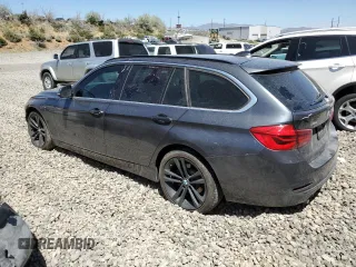 2017 BMW 3 Series 328d xDrive with VIN WBA8J1C35HA018332, listed as a Copart auction lot 56488104 with 98,741 mi miles and Salvage title. Bid and sale history available at DreamBid. Image 2.
