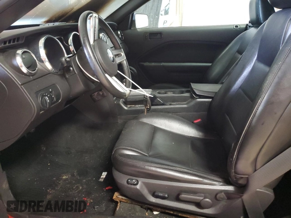 2007 Ford Mustang Deluxe with VIN 1ZVFT84NX75329658, listed as a Copart auction lot 60537385 with Not provided miles and Salvage title. Bid and sale history available at DreamBid. Image 7.