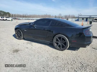 2012 Ford Mustang GT Premium with VIN 1ZVBP8CF7C5271581, listed as a Copart auction lot 46416255 with 167,239 mi miles and Salvage Title. Bid and sale history available at DreamBid. Image 2.