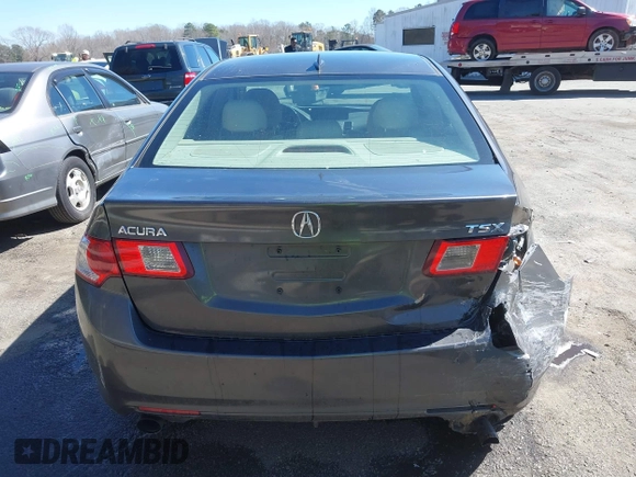 2009 Acura TSX with VIN JH4CU26659C027813, listed as a IAAI auction lot 41848415 with 216,257 mi miles. Bid and sale history available at carsss.com. Image 16.