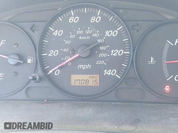 2002 Mazda Protege DX with VIN JM1BJ225321588015, listed as a IAAI auction lot 41409015 with 170,815 mi miles and . Bid and sale history available at DreamBid. Image 7.