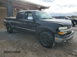 2002 Chevrolet Silverado 1500 LT with VIN 2GCEK19T121417024, listed as a Copart auction lot 83435334 with 130,927 mi miles and Salvage Title. Bid and sale history available at carsss.com. Image 4.