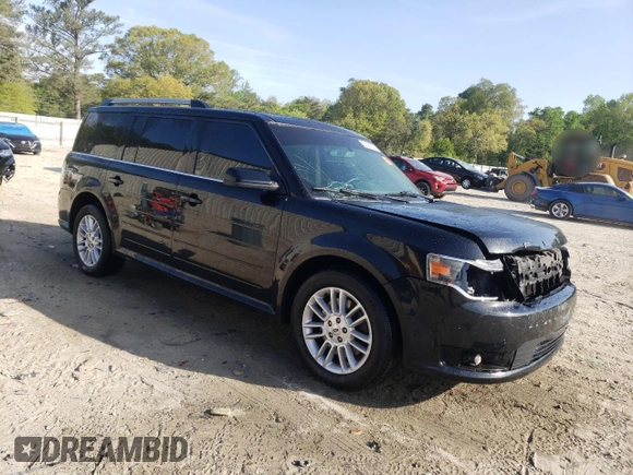 2014 Ford Flex SEL z VIN 2FMGK5C8XEBD17731, wystawiony jako Copart lot #55365185 z przebiegiem 195 780 mil mil oraz Szkody całkowita. Historia ofert i sprzedaży dostępna na DreamBid. Obrazek 4.