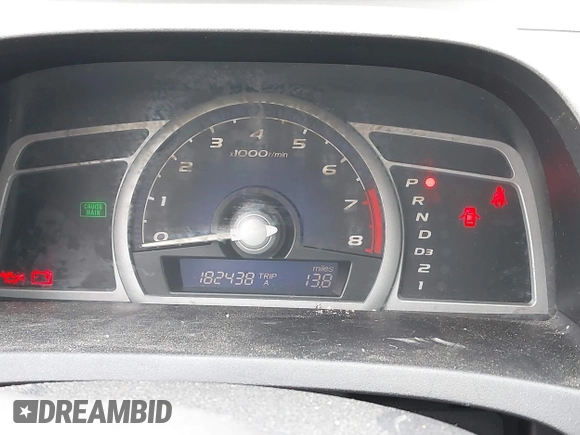 2006 Honda Civic Cpe EX with VIN 2HGFG12826H560333, listed as a IAAI auction lot 42131156 with 182,438 mi miles. Bid and sale history available at carsss.com. Image 7.