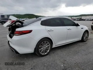 2016 Kia Optima SXL Turbo with VIN 5XXGV4L26GG080143, listed as a Copart auction lot 53832095 with 131,003 mi miles and Salvage title. Bid and sale history available at DreamBid. Image 3.