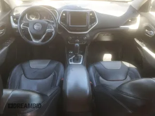 2014 Jeep Cherokee Limited z VIN 1C4PJMDB7EW138735, wystawiony jako Copart lot #54127145 z przebiegiem Nie podano mil oraz Szkoda całkowita • Salvage title. Historia ofert i sprzedaży dostępna na DreamBid. Obrazek 8.