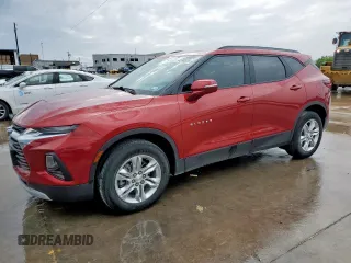 2021 Chevrolet Blazer LT z VIN 3GNKBCRS9MS571422, wystawiony jako Copart lot #54994925 z przebiegiem 23 263 mil mil oraz Czysty tytuł • Clean title. Historia ofert i sprzedaży dostępna na DreamBid. Obrazek 1.