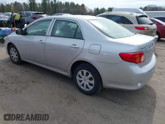 2009 Toyota Corolla with VIN 2T1BU40E99C175172, listed as a IAAI auction lot 42072575 with 176,714 mi miles. Bid and sale history available at carsss.com. Image 3.