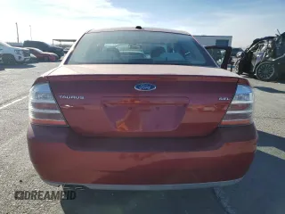 2009 Ford Taurus SEL with VIN 1FAHP24W89G105582, listed as a Copart auction lot 46047985 with 52,087 mi miles and Salvage Title. Bid and sale history available at carsss.com. Image 6.