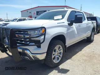 2024 Chevrolet Silverado 1500 LTZ with VIN 3GCUDGE83RG384944, listed as a IAAI auction lot 41837124 with 24,772 mi miles and . Bid and sale history available at DreamBid. Image 2.