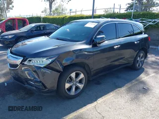 2014 Acura MDX with VIN 5FRYD3H27EB012782, listed as a IAAI auction lot 41992935 with 166,139 mi miles and . Bid and sale history available at DreamBid. Image 2.