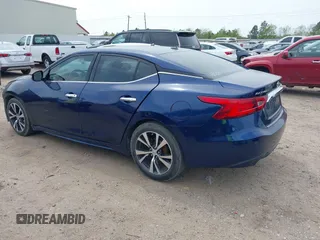 2016 Nissan Maxima S with VIN 1N4AA6AP4GC445341, listed as a IAAI auction lot 41890630 with 121,115 mi miles and . Bid and sale history available at DreamBid. Image 3.